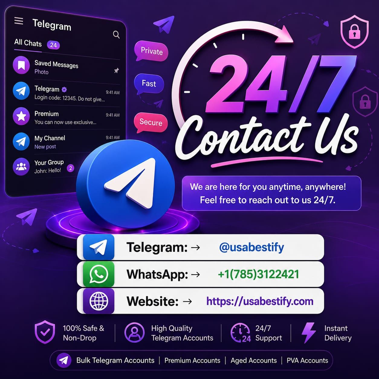 How to Buy Bulk Telegram Accounts with Replacement Guarantee