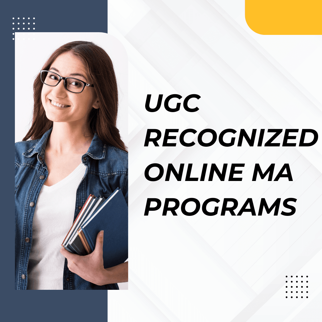 UGC Recognized Online MA Programs