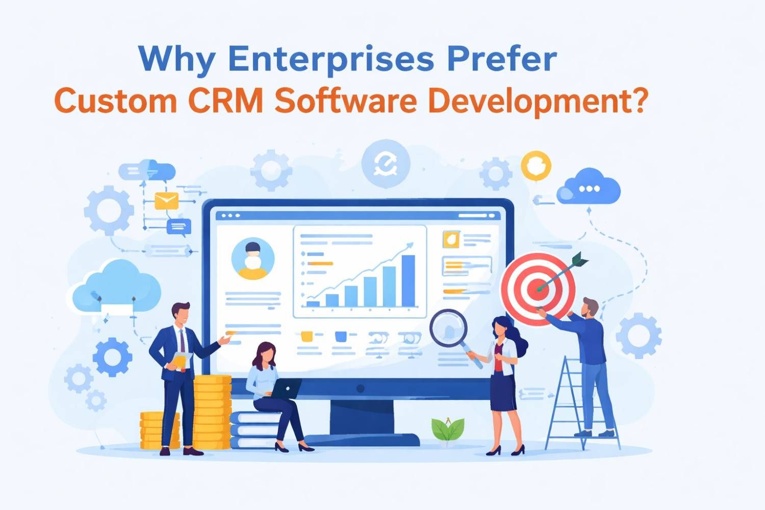 Why Do Enterprises Prefer Custom CRM Software Development?