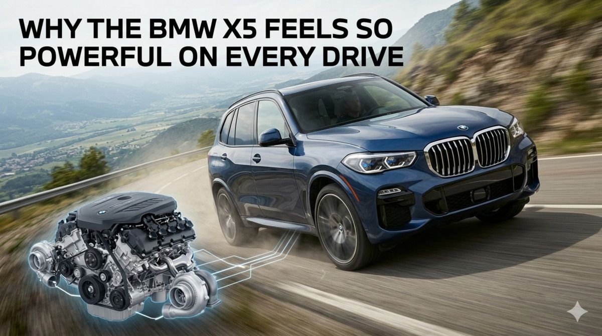 Why the BMW X5 Feels So Powerful on Every Drive