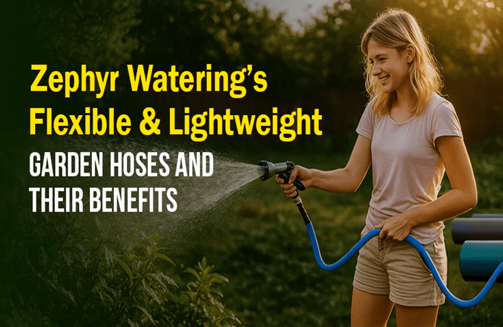 Zephyr Watering’s Flexible & Lightweight Garden Hoses And Their Benefits