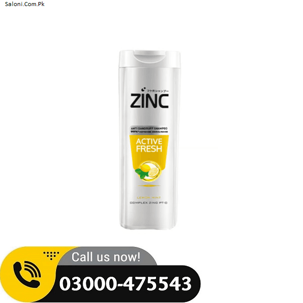 Zinc Active Fresh Anti Dandruff Shampoo in Pakistan 