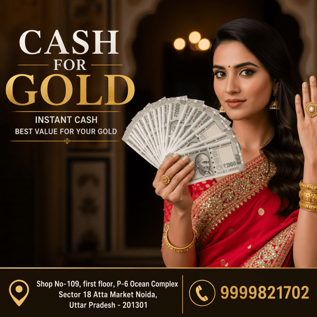 Cash for Gold in Faridabad & Greater Noida – Get Instant Cash at Best Price