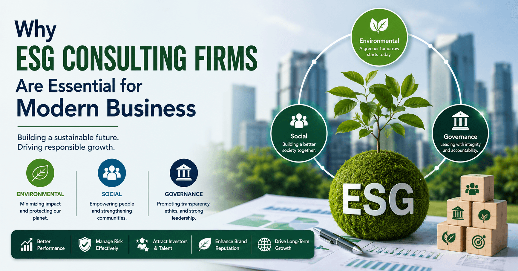 Why ESG Consulting Firms Are Essential for Modern Business  