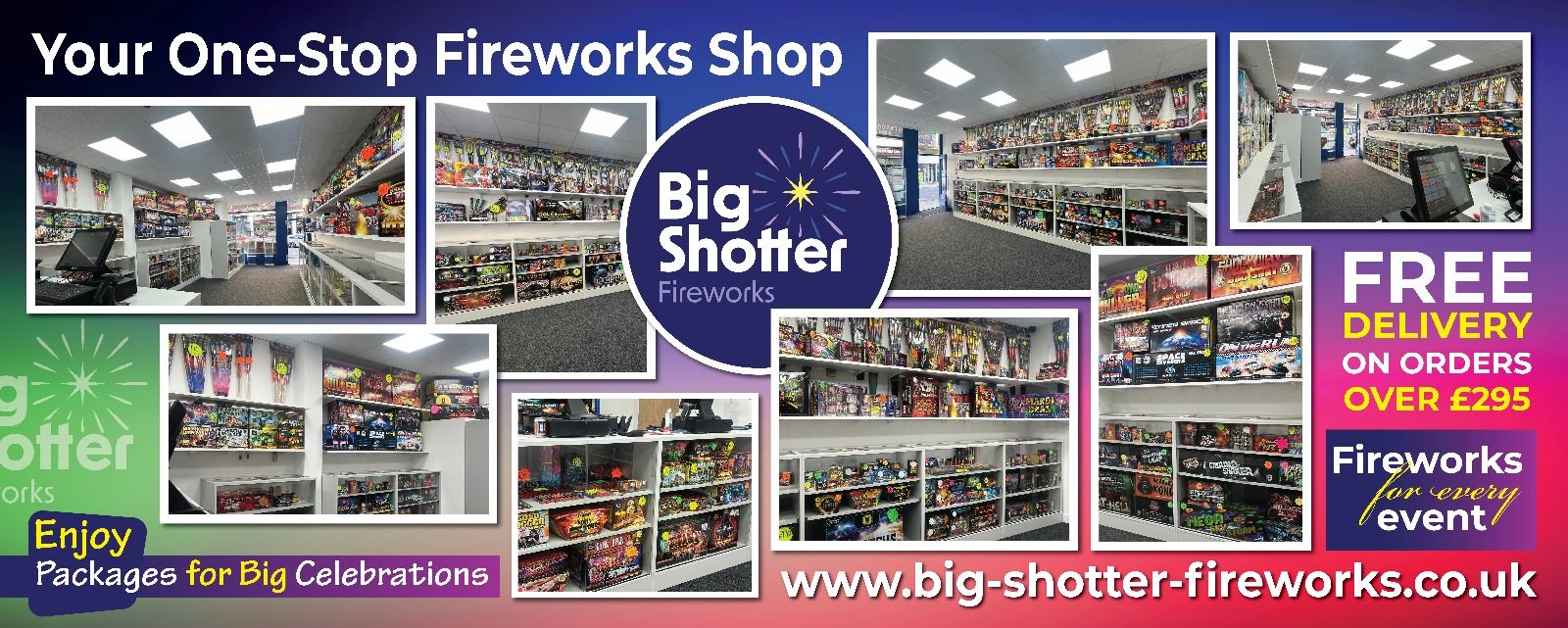 Colorful Smoke Grenades for a Vibrant Celebration: Find Them at Big Shotter Fireworks Shop