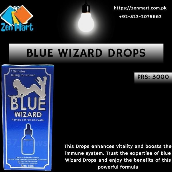 Blue Wizard 15ml Drops Price in Sahiwal - 03222076662 | Zenmart