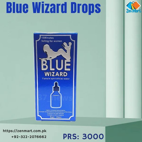 Blue Wizard 15ml Drops Price in Wah Cantonment - 03222076662 | Zenmart