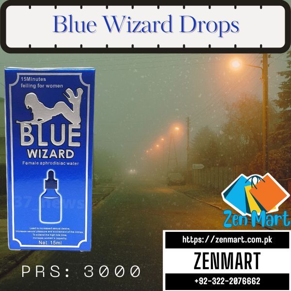 Blue Wizard 15ml Drops Price in Kasur - 03222076662 | Zenmart