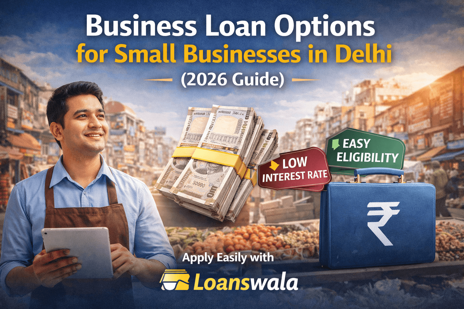 Best Business Loan Options for Small Businesses in Delhi
