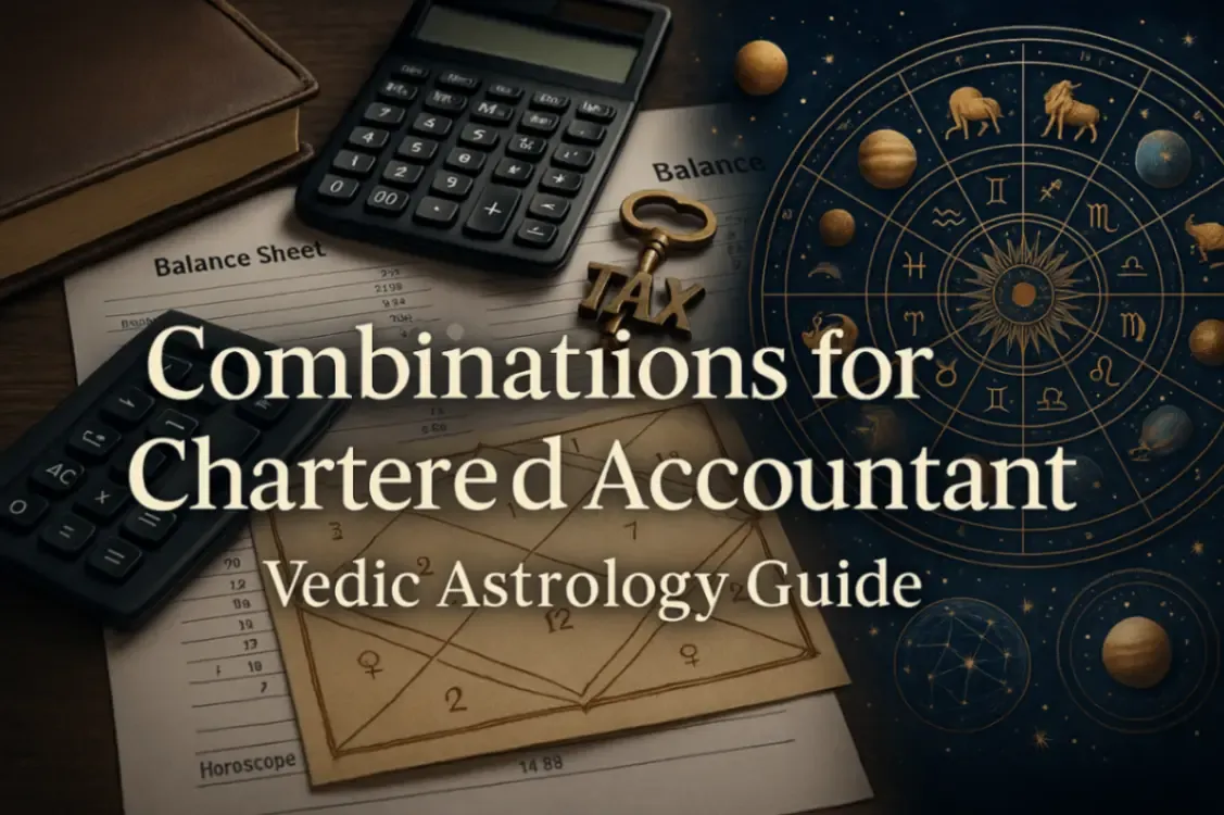 ๐โจ CA Yogas in Vedic Astrology | Secrets of Becoming a Chartered Accountant ๐ผ๐ฎ