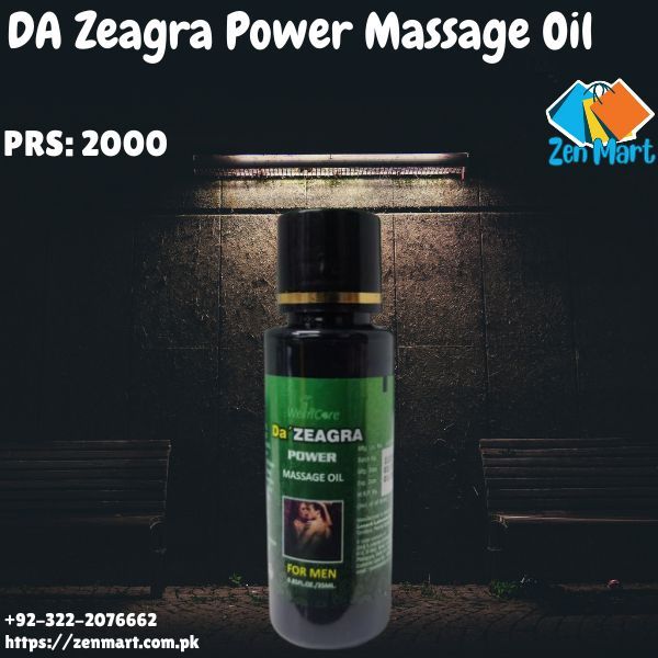 Da Zeagra Power Masage Oil in Pakistan, PRS - 1999 | 03222076662
