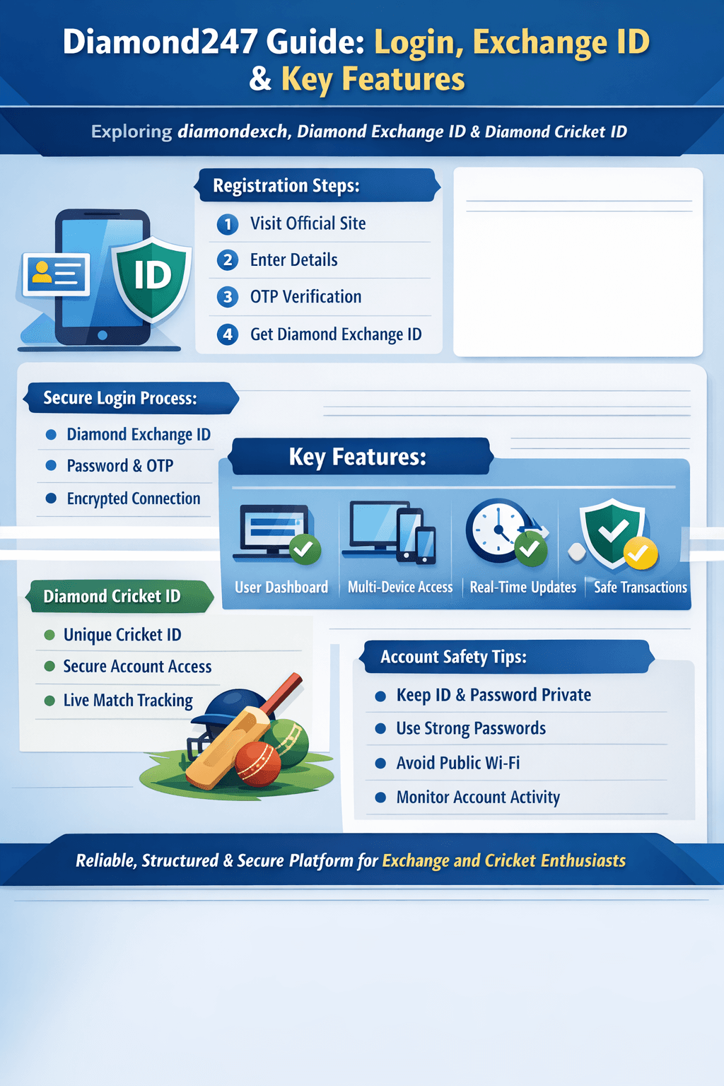 Diamond247 Guide: Login, Exchange ID and Key Features.