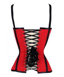 Eleganz und Ausdruck: Die Faszination der Vollbrust Corsage Rot Schwarz