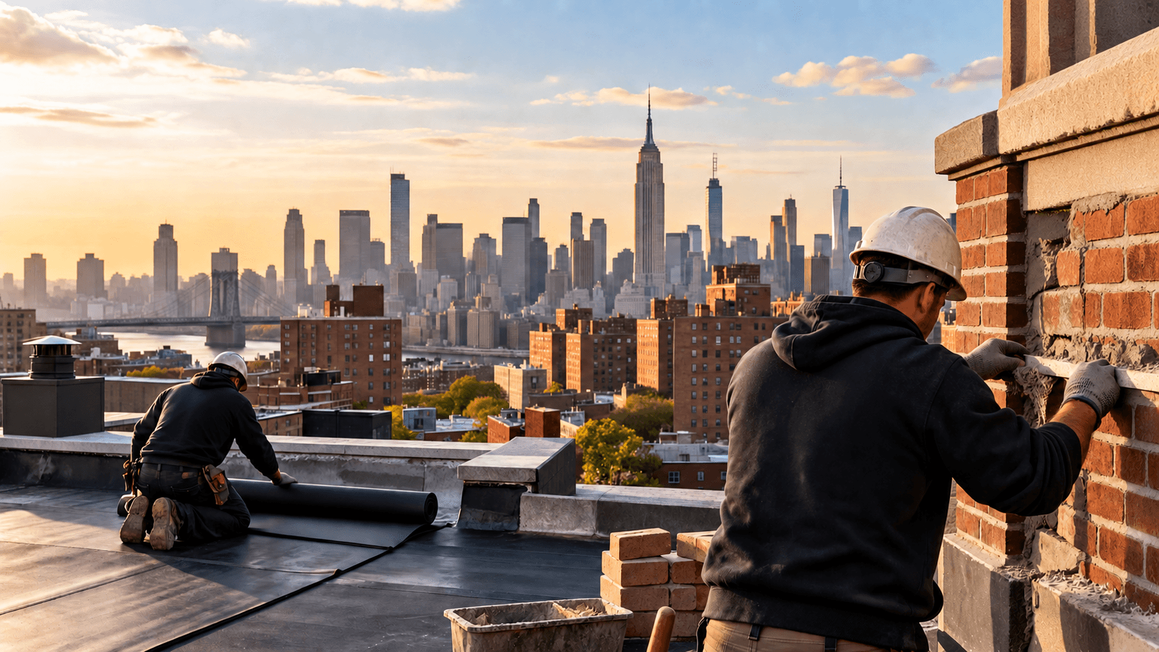 Reliable Roofing and Masonry Services for New York City Properties