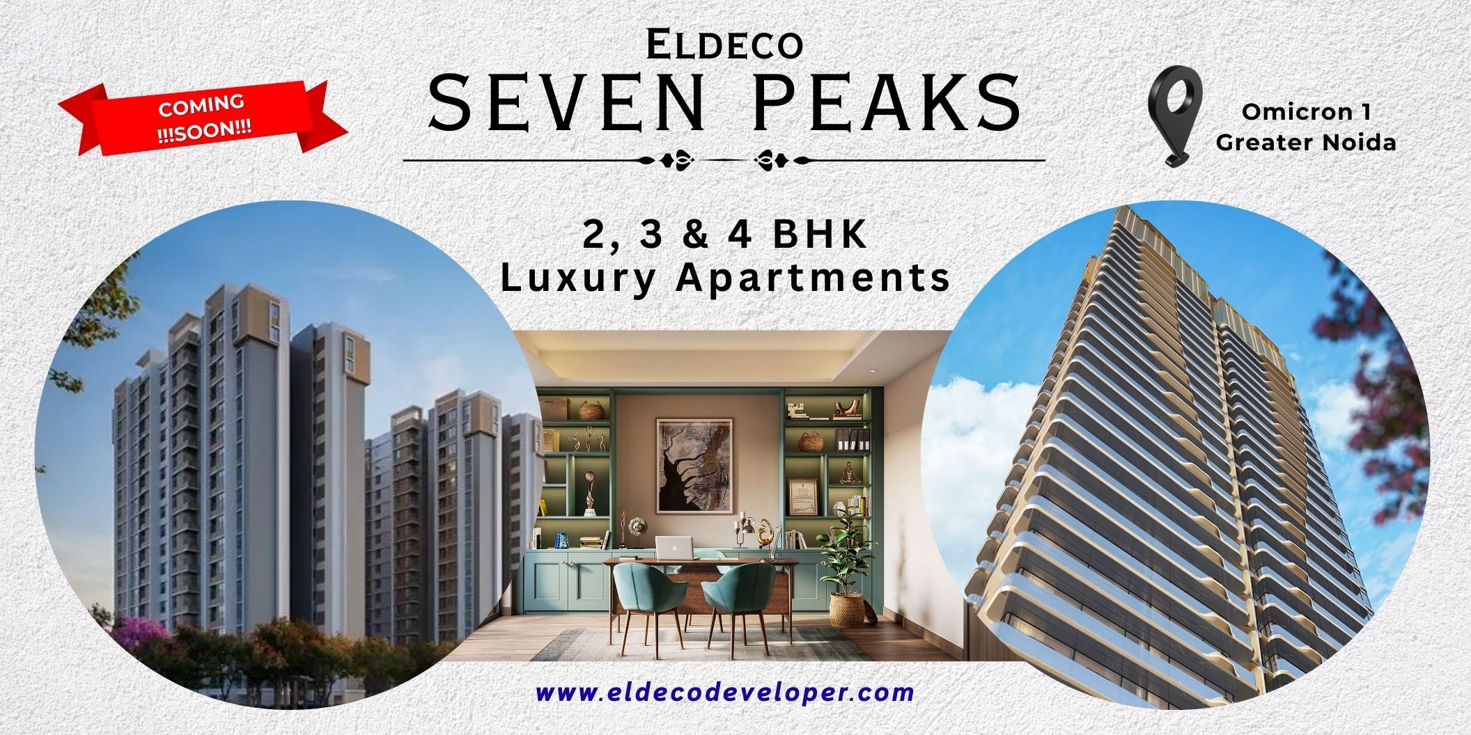 Eldeco 7 Peaks Residences Greater Noida– A Low-Density Luxury Retreat Surrounded by Nature