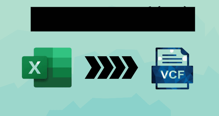Solutions-  Export Excel to Vcard .Vcf File Format 
