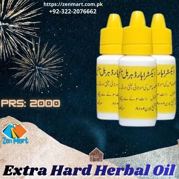 Extra Hard Herbal Oil in Pakistan, Price 2000 - Order Now | 03222076662