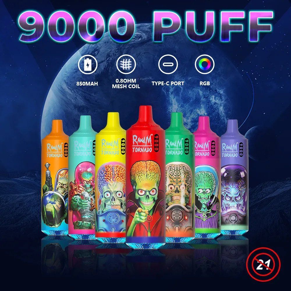 Randm Tornado 9000 - a Revolution in Vaping
