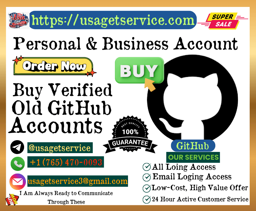 How to Successfully Buying Old GitHub Accounts for Your ...
