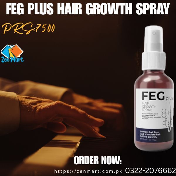 Feg Plus Hair Growth Spray Price in Shikarpur, Order Now - 03222076662 | zenmart |