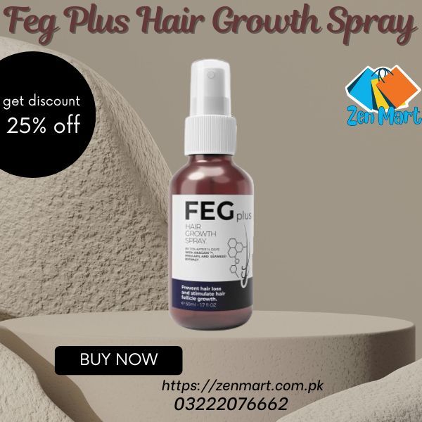 Feg Plus Hair Growth Spray Price in Ahmedpur East, Order Now - 03222076662 | zenmart |