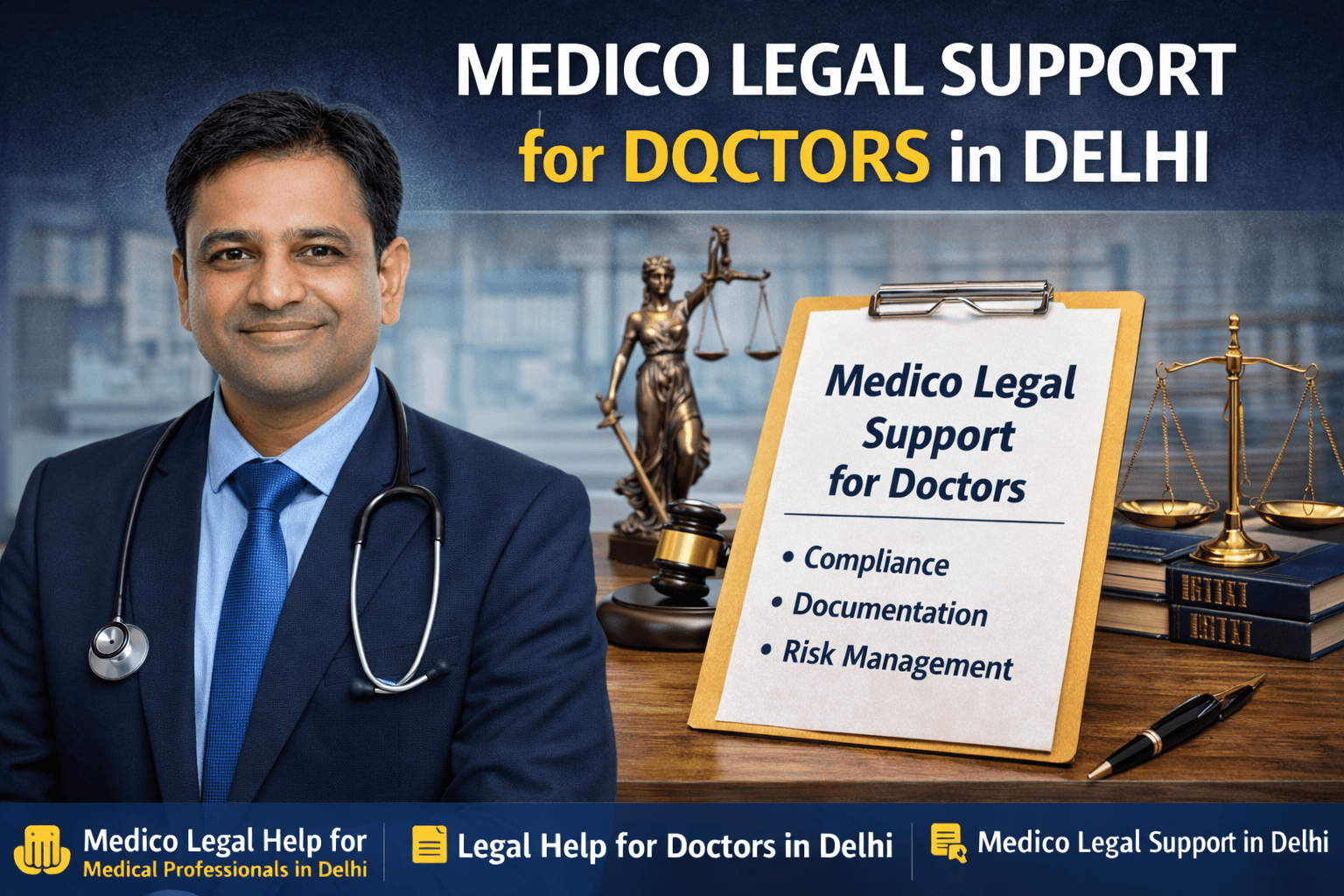 Understanding Medico Legal Support for Doctors in Delhi