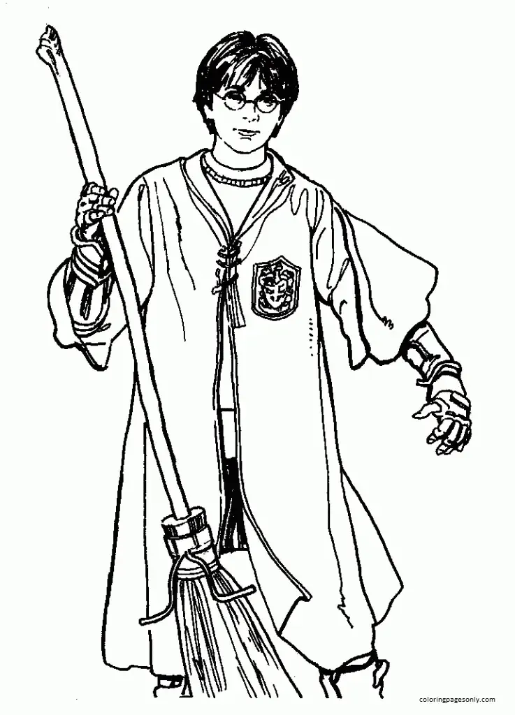 Harry Potter Coloring Pages Benefits for Kids