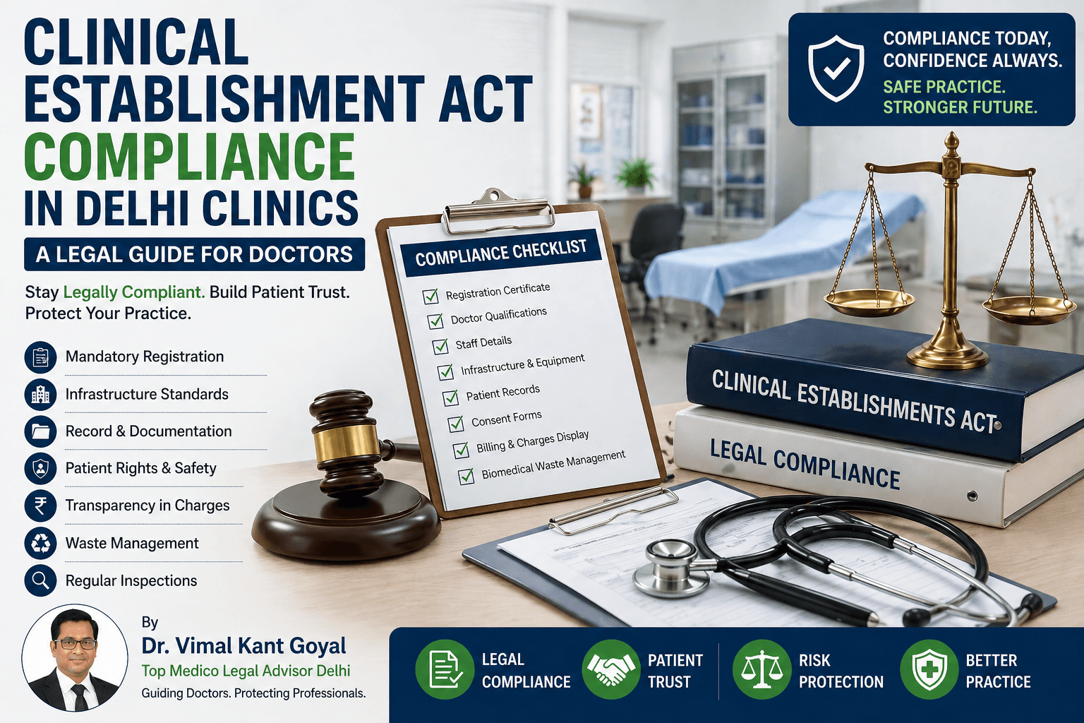 Clinical Establishment Act Compliance in Delhi Clinics: A Complete Legal Guide