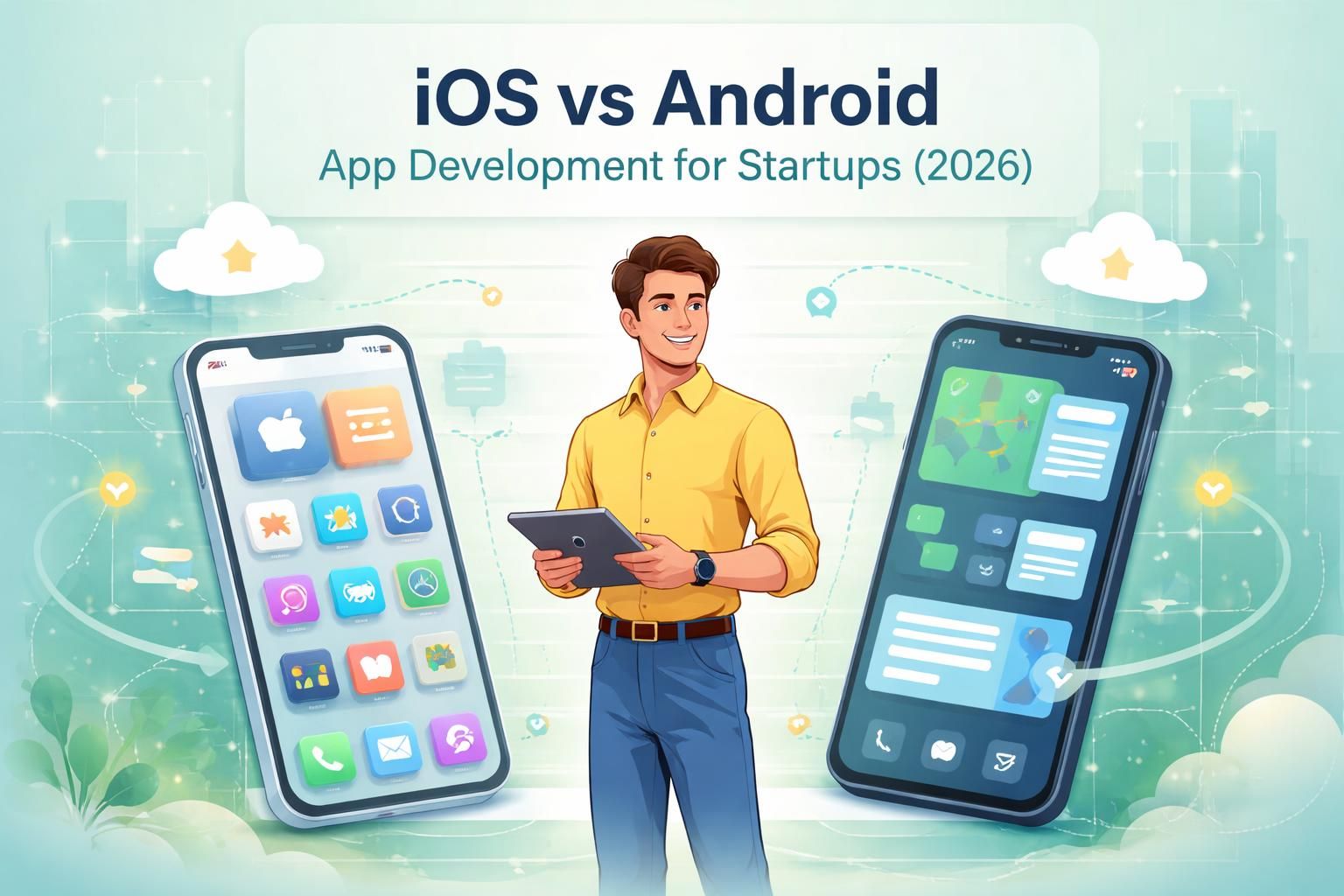iOS vs Android App Development for Startups (2026)