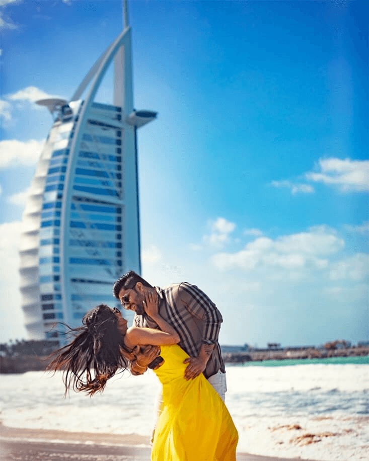Romantic Dubai Tour Packages for Honeymoon Couples from India