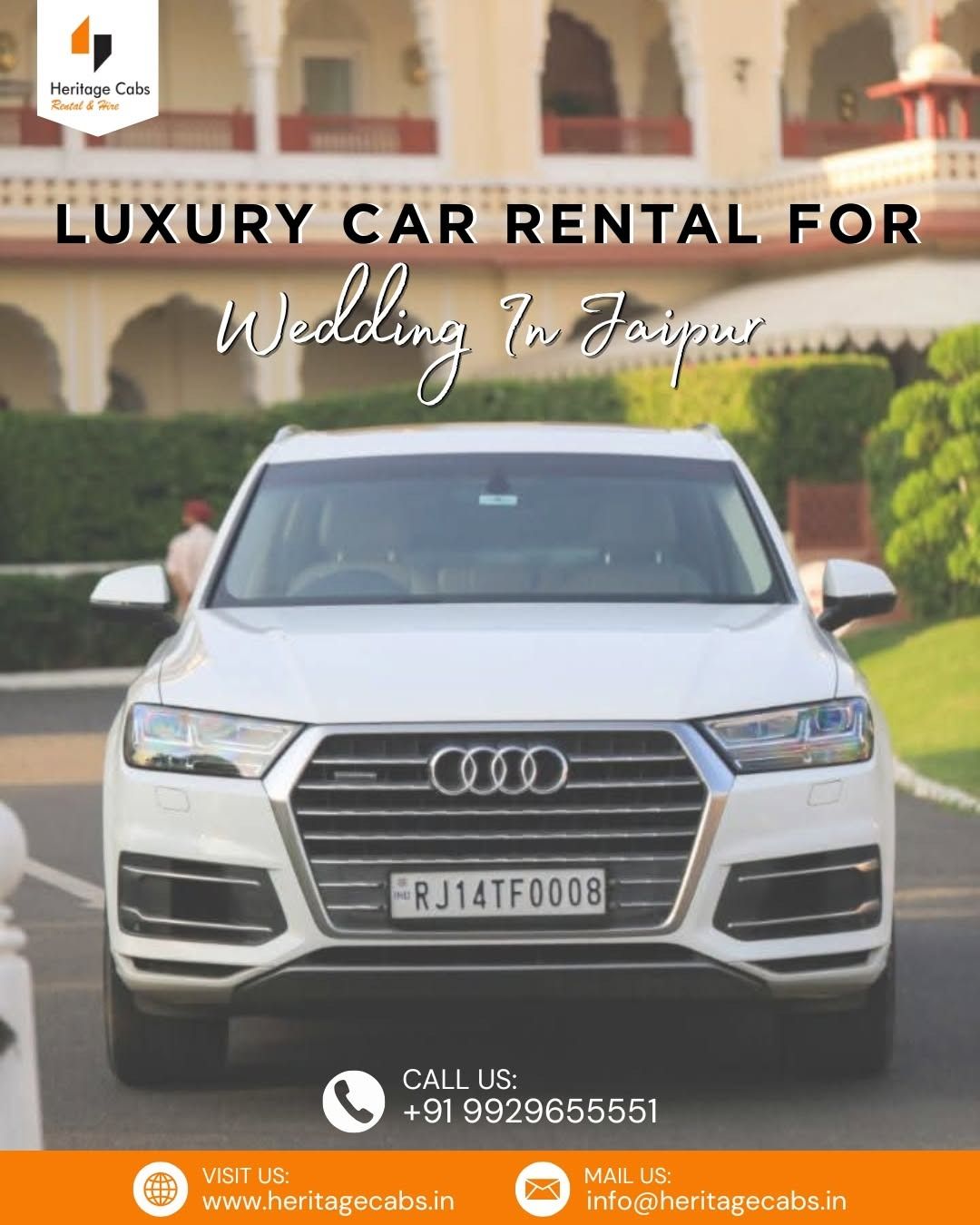 Luxury Audi Car Hire in Jaipur for Every Occasion
