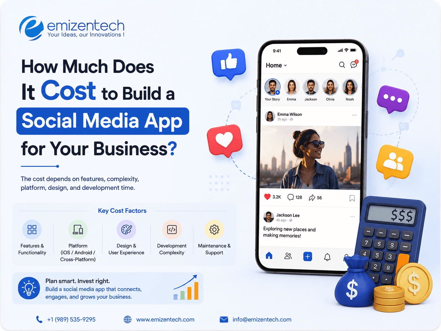 How Much Does It Cost to Build a Social Media App for Your Business?