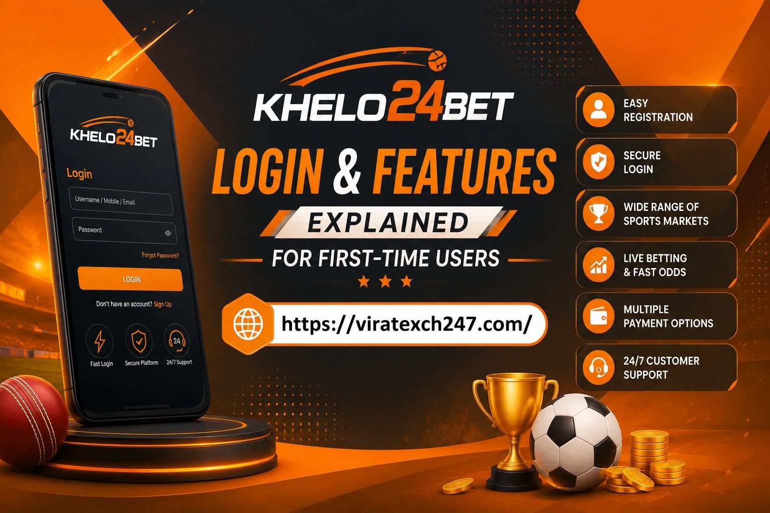 Khelo24bet Login & Features Explained for First-Time Users
