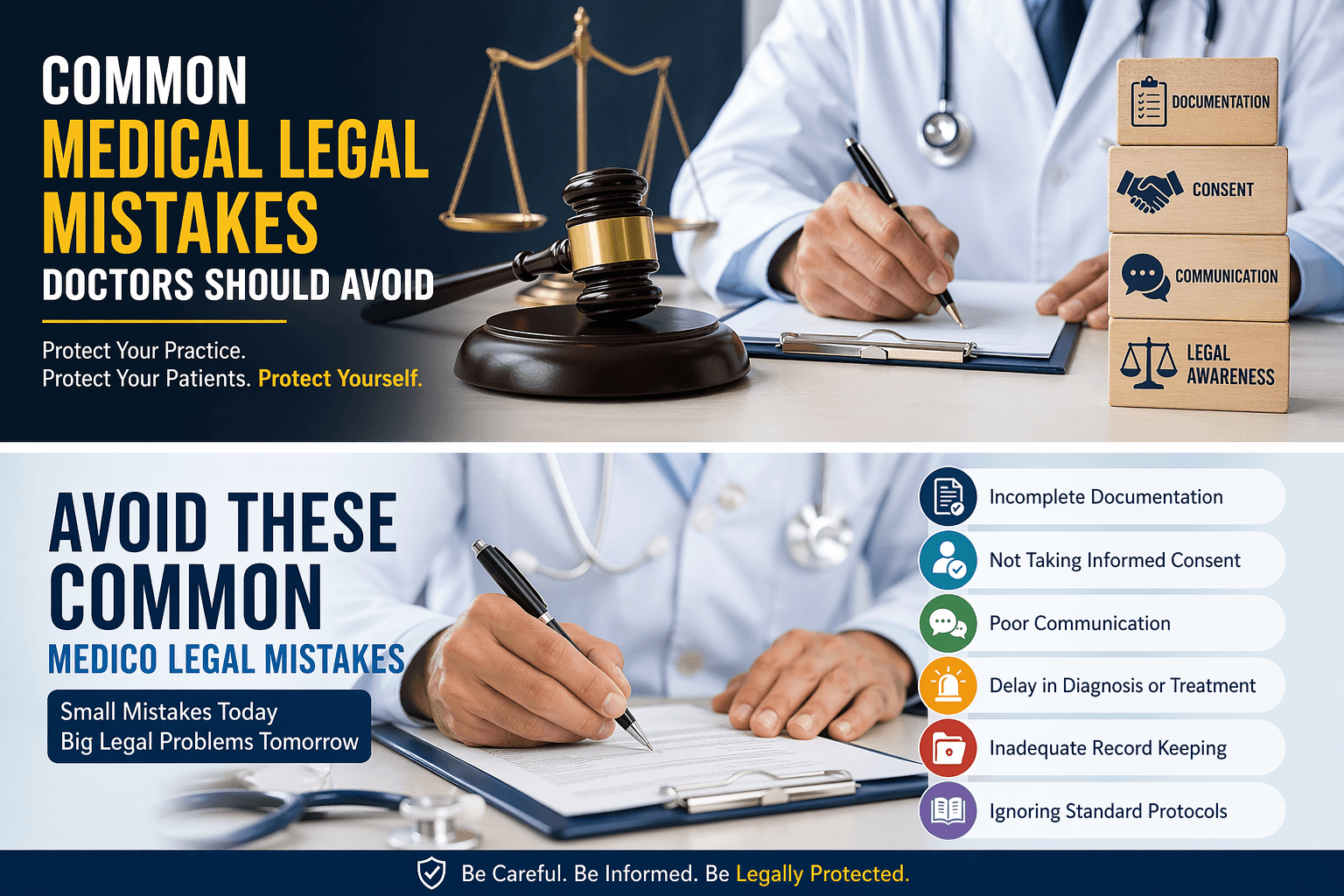 Medical practice today is not just about clinical excellence. It also requires strong awareness of legal respo