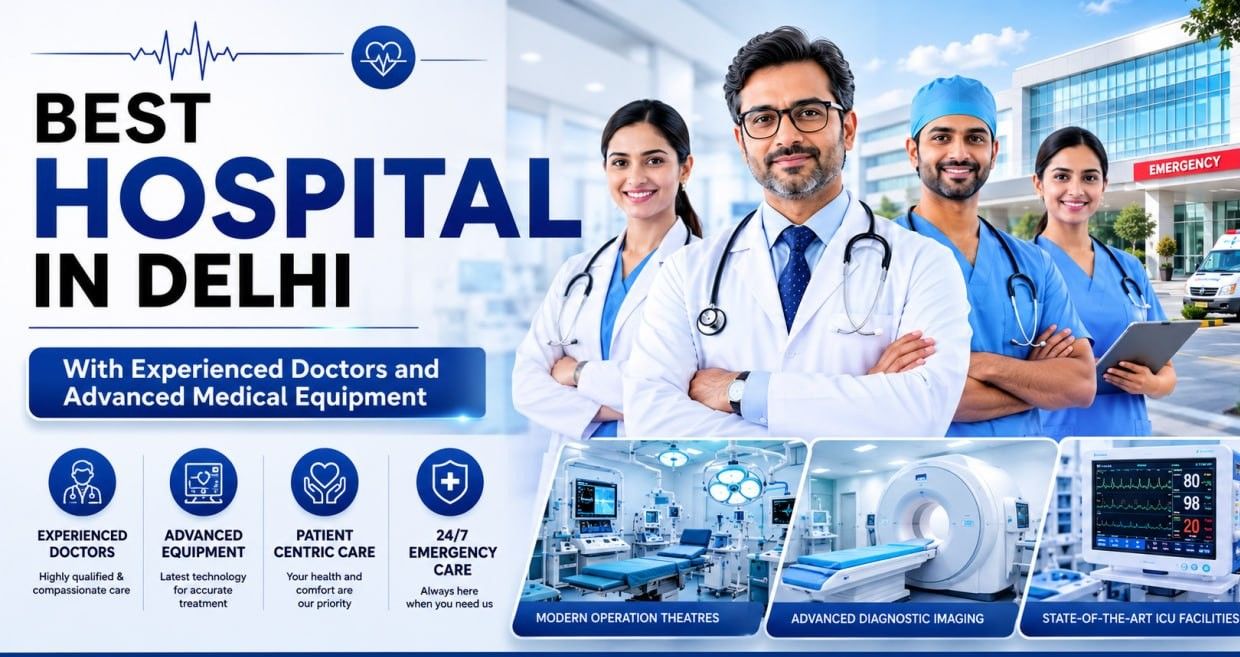 Best Hospital in Delhi with Experienced Doctors and Advanced Medical Equipment