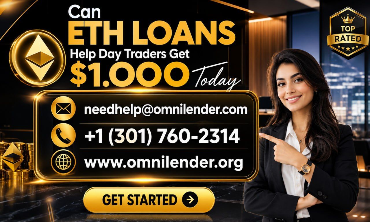 Secure Ethereum Loans for Day Traders Up to $1.000 Today