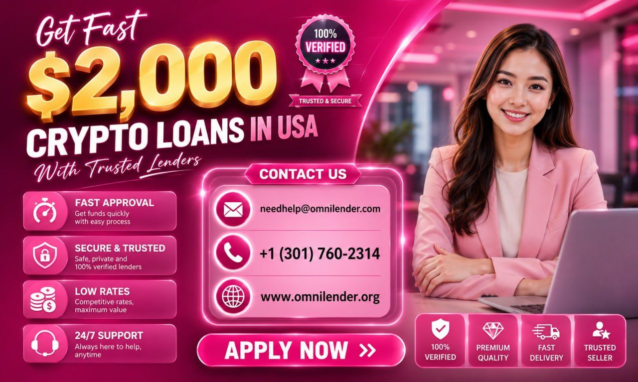 Unlock $2,000 Crypto Loans in USA Using Bitcoin Collateral
