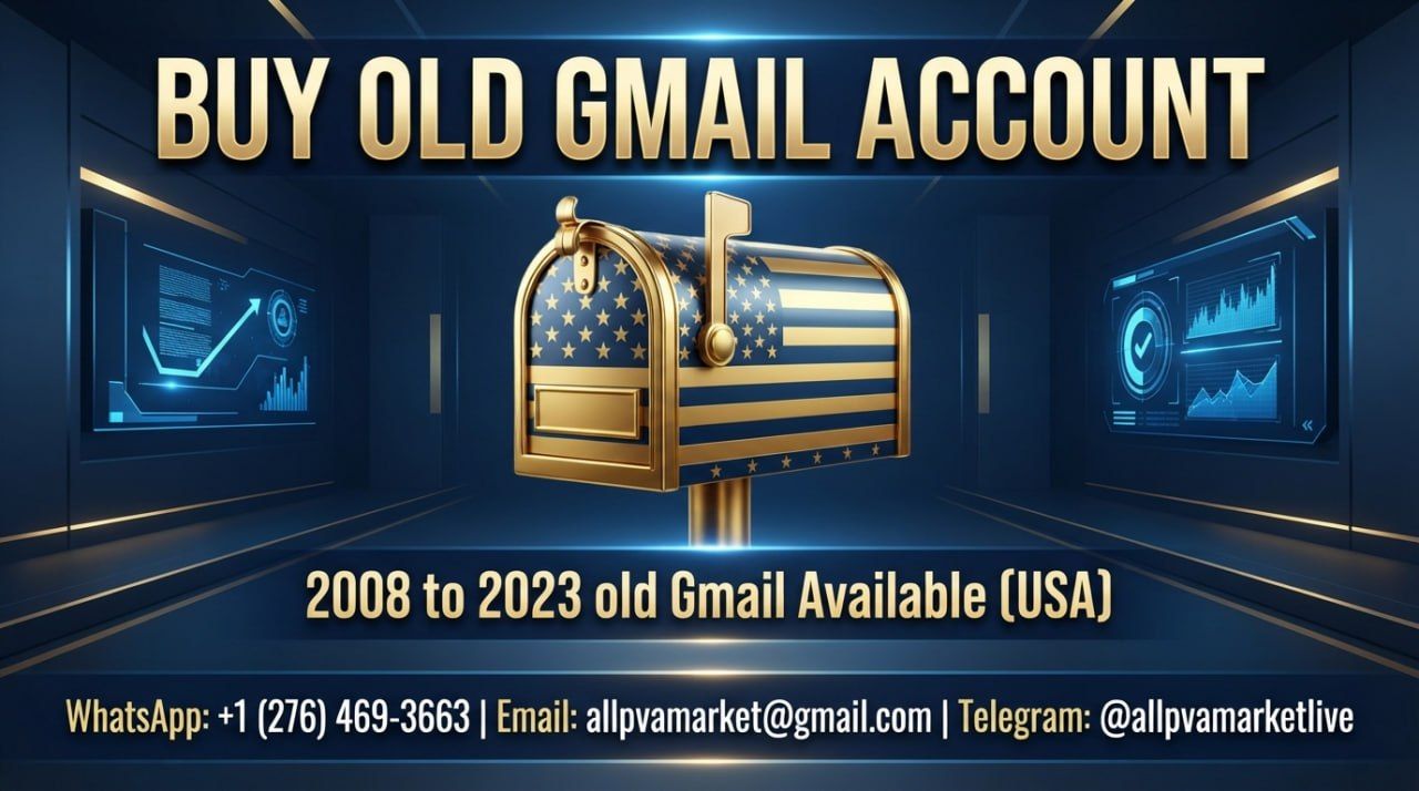 100 Steps To Buy Old Gmail Accounts In Bulk (PVA, Aged)