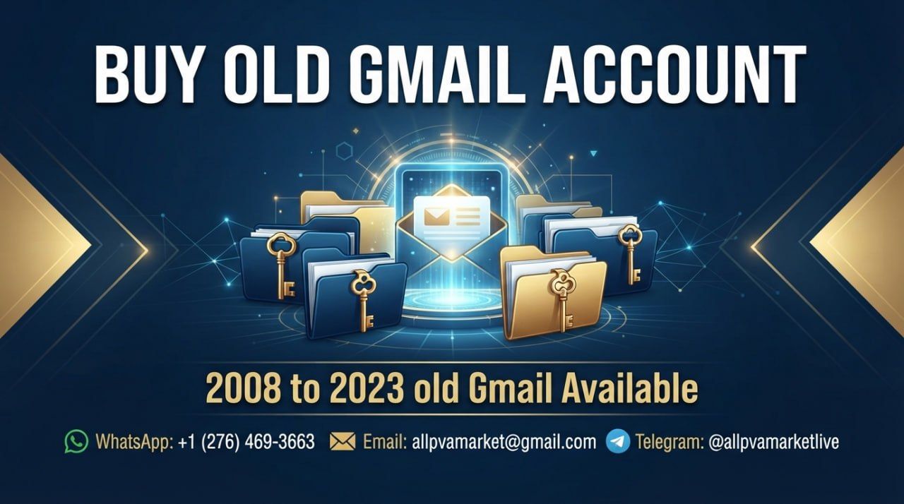 How to Buy Aged Gmail Accounts in Bulk Safely ( PVA & Old )