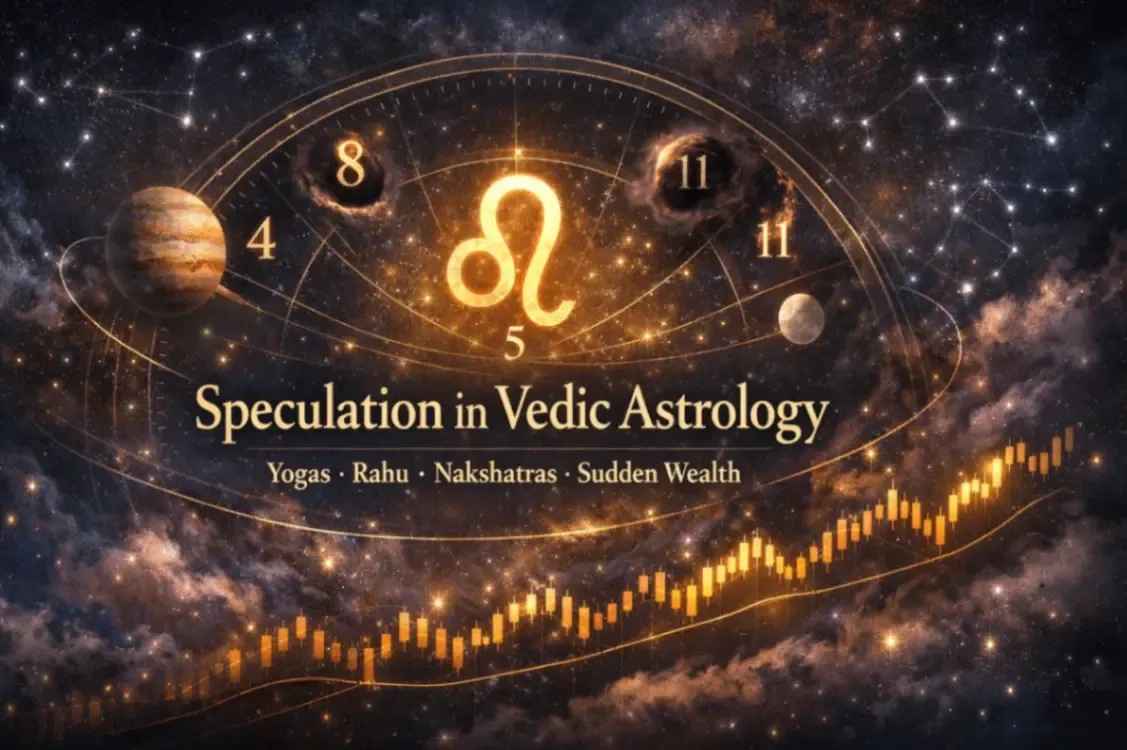 ✨📈 Speculation in Vedic Astrology — Classical Yogas, Nakshatras & Sudden Wealth Logic! 💰🔮