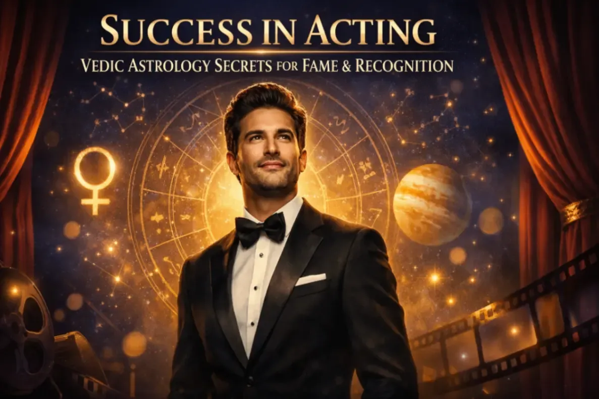 🎬✨ Success in Acting – Vedic Astrology Secrets to Fame & Stardom ✨🎬