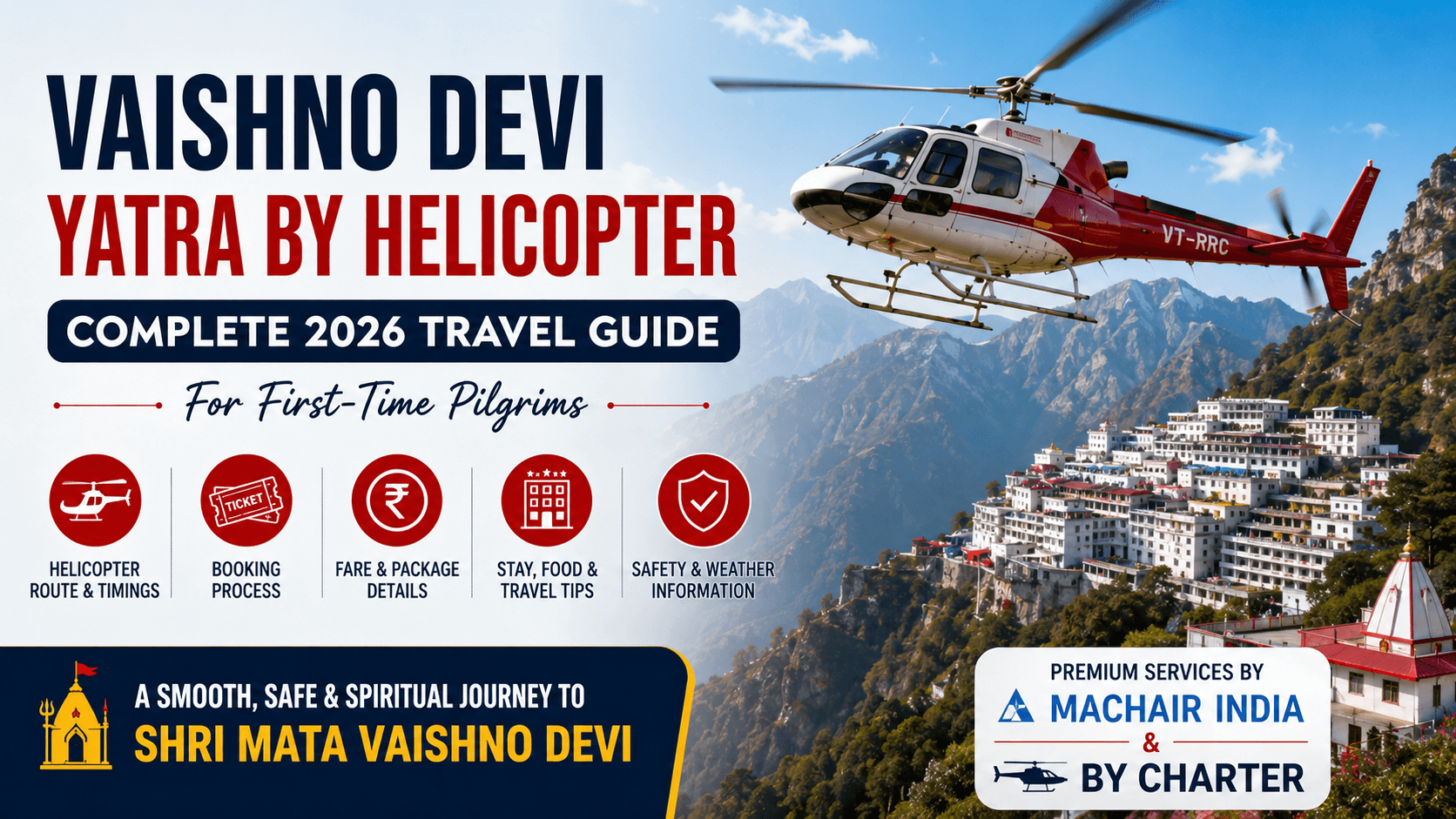 Vaishno Devi Yatra by Helicopter: Complete 2026 Travel Guide