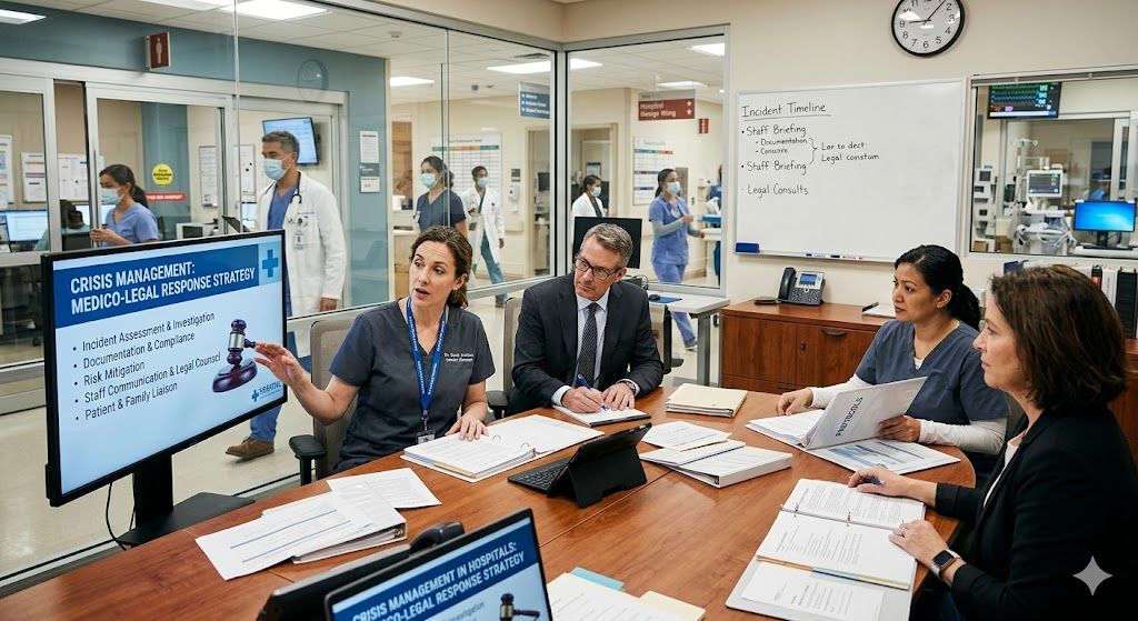Crisis Management in Hospitals: A Medico Legal Response Strategy
