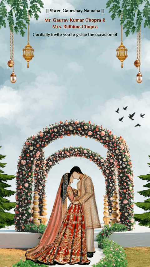 Crafting the Perfect Marriage Invitation Card: A Blend of Tradition and Personal Style