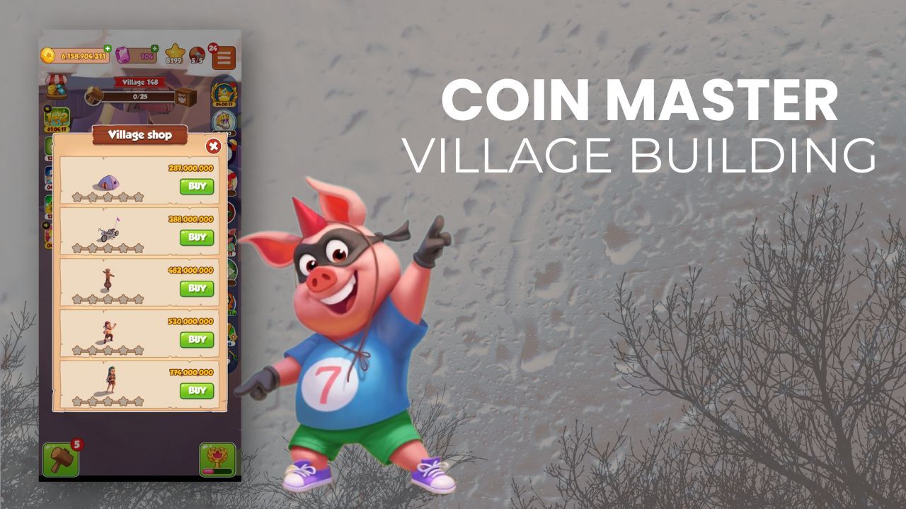 How to build villages in coin master