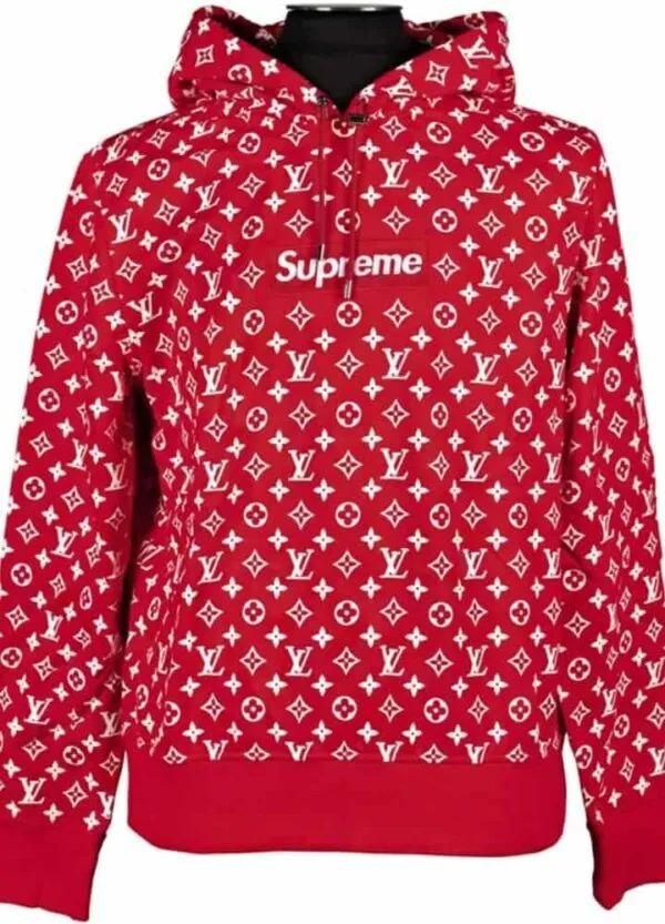 Supreme X Louis Vuitton Box Logo Hoodie
