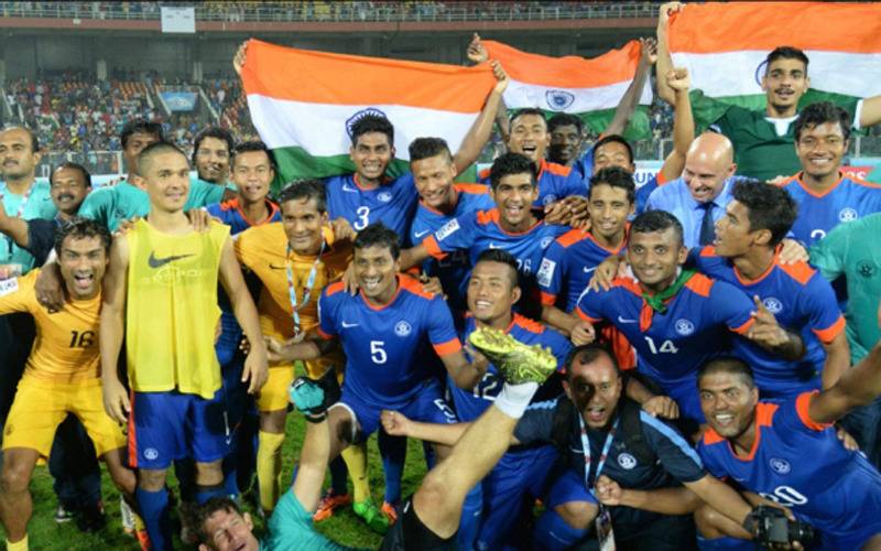 Sports, sunil chhetri, indian football team, FIFA 2018, sunil chhetri record, sunil chhetri goals, sunil chhetri football india, football in India, Wayne Rooney, Cristiano Ronaldo, Messi, when did India qualify for FIFA for the first time