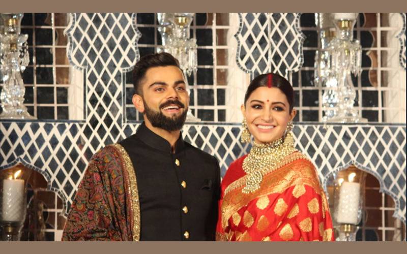 Celebrations, Parties, Wedding,Cricket, Sports, Bollywood,Entertainment, Virushka wedding,Virat and Anushka get married, ViratAnusha marriage, secret wedding ofVirat Anushka, cricket meets films,cricket meets Bollywood, Virushkareception