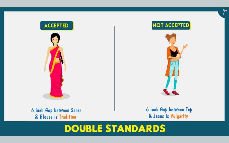 Did you know, interesting facts, unknown facts, facts about Indian society, different standards for different people in India, list of double standards, discriminations in our society, girls and boys have different rules, different rules for different people