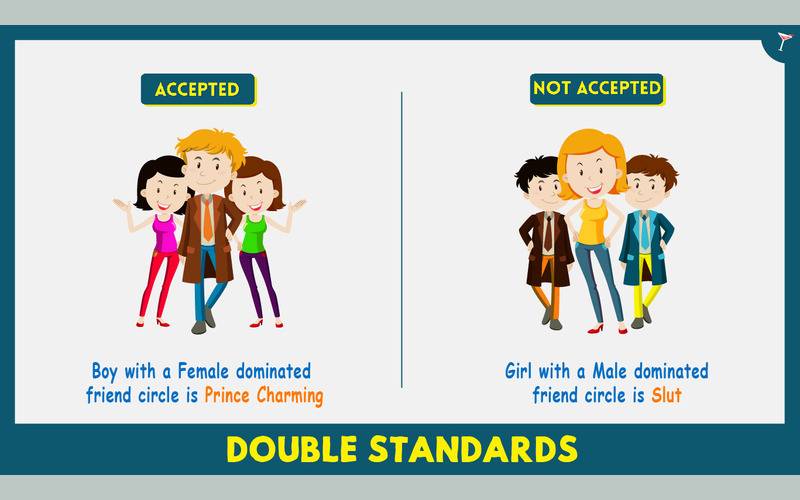 Did you know, interesting facts, unknown facts, facts about Indian society, different standards for different people in India, list of double standards, discriminations in our society, girls and boys have different rules, different rules for different people